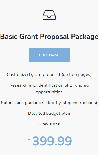 Basic Grant Proposal Package