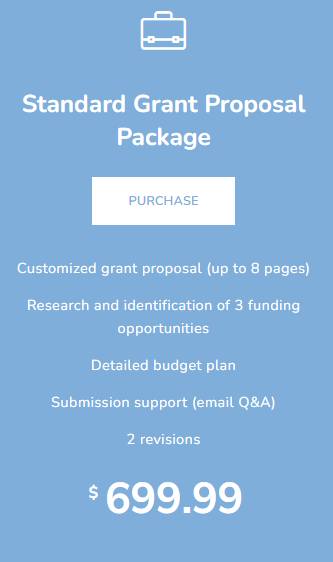 Standard Grant Proposal Package